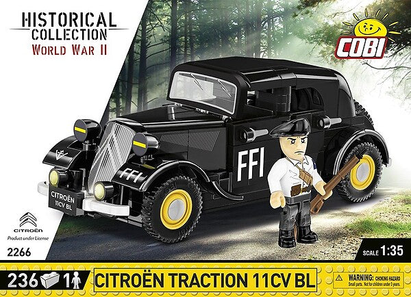 COBI 1938 CITROEN TRACTION 11C 236 PCS HC WWII 2266