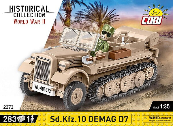COBI SD.KFZ.10 DEMAG D7 280 PCS HC WWII 2273
