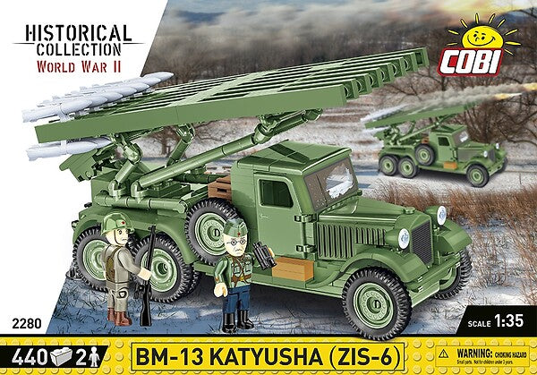 COBI BM-13 KATYUSHA ROCKET LAU 450 PCS HC WWII 2280