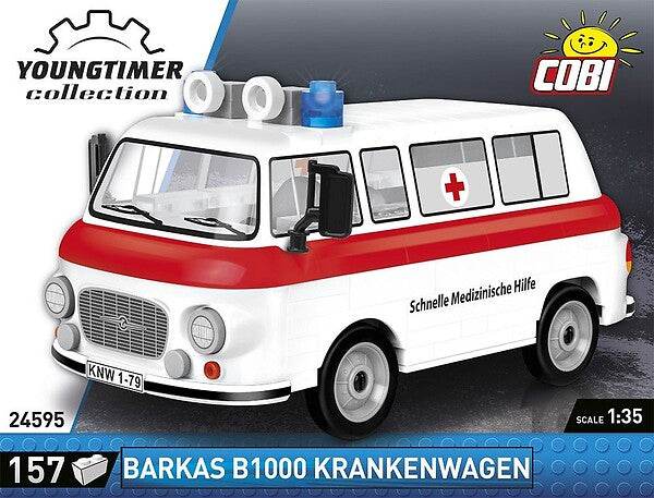 COBI BARKAS B1000 KRANKENW 157 PCS YOUNGTIMER 24595