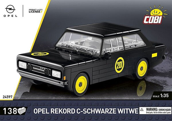 COBI OPEL REKORD C SCHWARZE WITWE 134 PCS CARS 24597