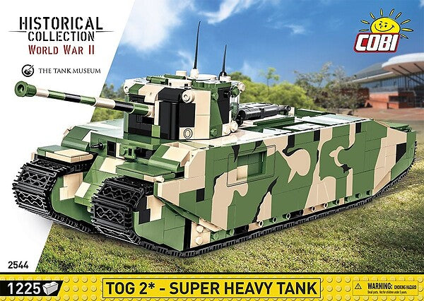 COBI TOG 2 SUPER HEAVY TANK 1225 PCS HC WWII 2544