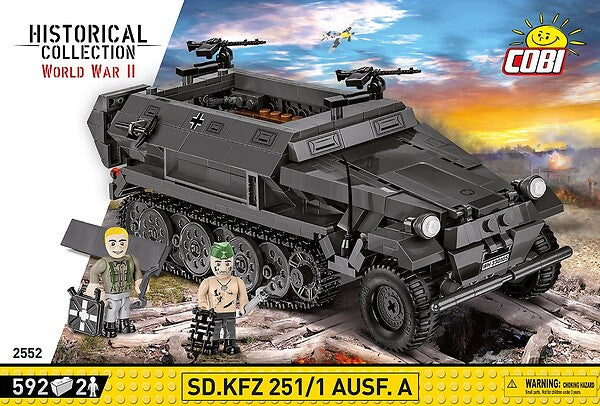 COBI SD. KFZ. 251 592 PCS HC WWII 2552