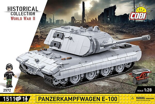 COBI PANZERKAMPFWAGEN E-100 1510 PCS HC WWII 2572