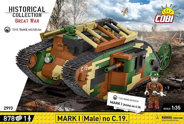 COBI MARK I 884 PCS HC GREAT WAR 2993