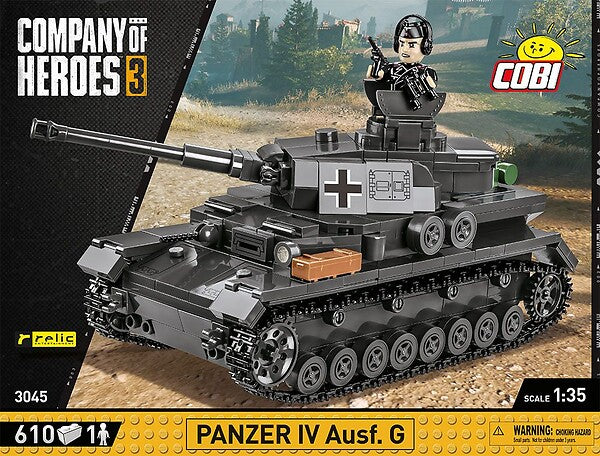 COBI PANZER IV AUSF.G 606 PCS COH 3 3045