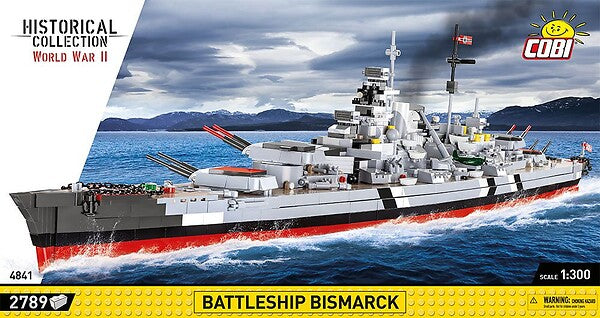 COBI BATTLESHIP BISMARCK 2810 PCS HC WWII 4841