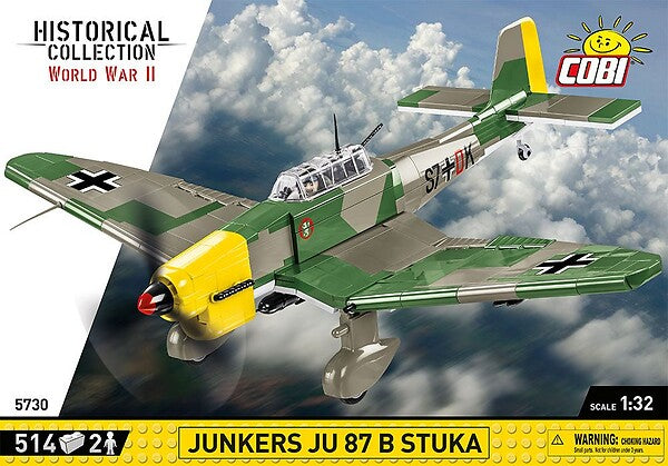 COBI JUNKERS JU-87 B STUKA 495 PCS HC WWII 5730