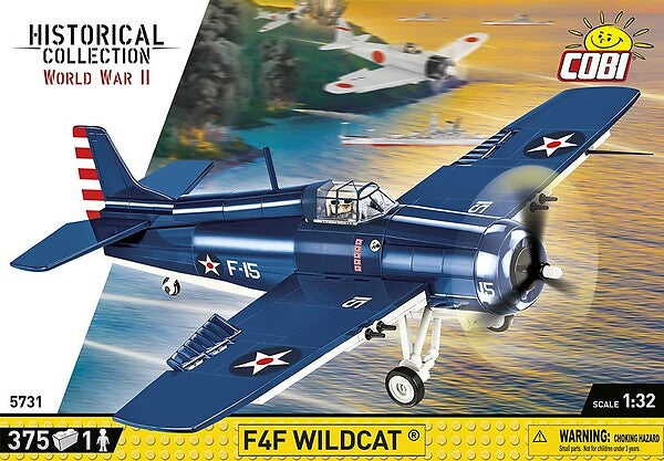 COBI F4F WILDCAT-NORTHROP GRUMMAN 382K HC WWII 5731