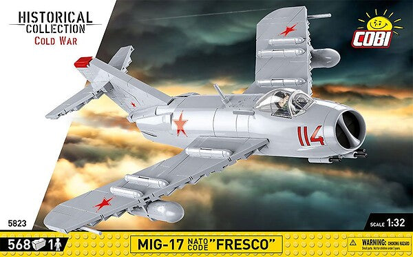 COBI MIG-17 FRESCO 588 PCS HC COLD WAR 5823
