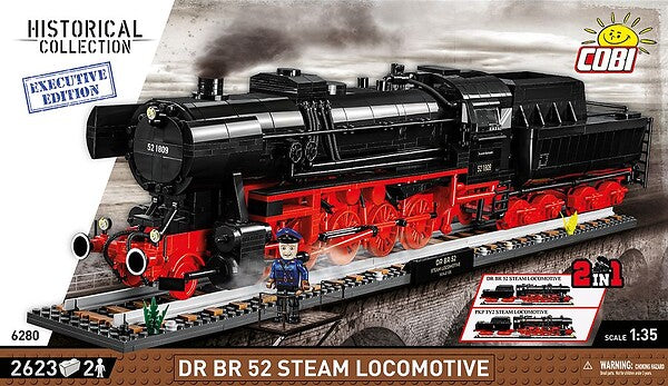 COBI DRB CLASS 52 STEAM LOCOMOTIVE EXECUTIVE EDITION 2470 PCS TRAINS 6280