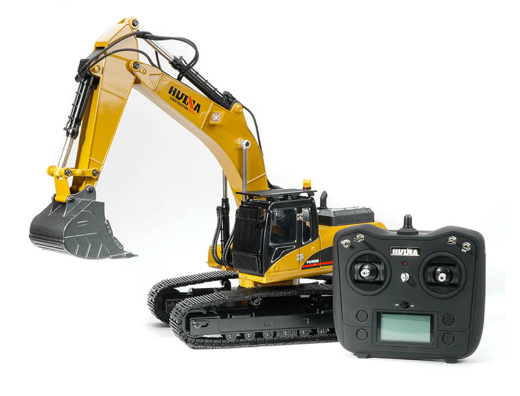 HUINA 1/14 FULL ALLOY 23CH 2.4G EXCAVATOR VERSION 5.0 - PRE ORDER - EXPECTED 1st DECEMBER