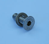 PACK OF 12 M5 X 10mm CSK SOCKET SCREWS