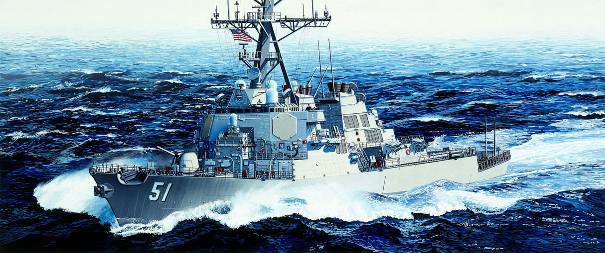 1/350 U.S.S. Arleigh Burke DDG-51