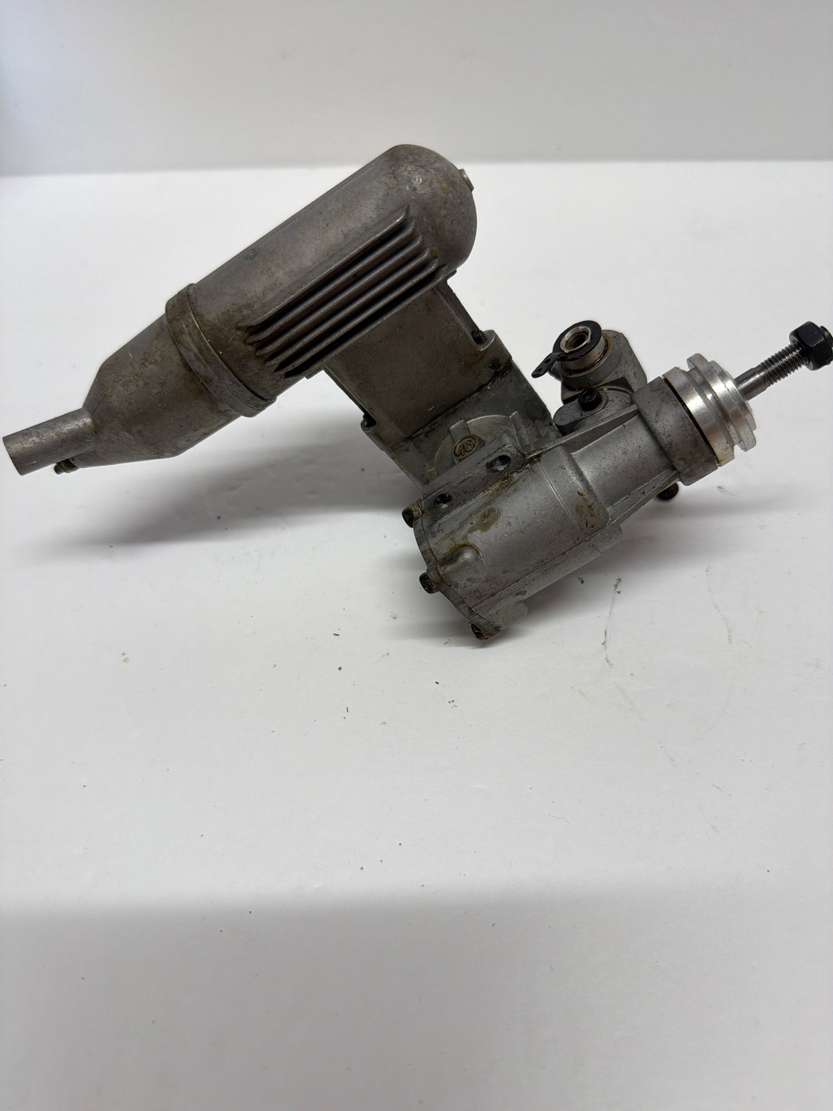 Second Hand Aircraft Engine 2-stroke Super Custom 46 with silencer (Box 62)