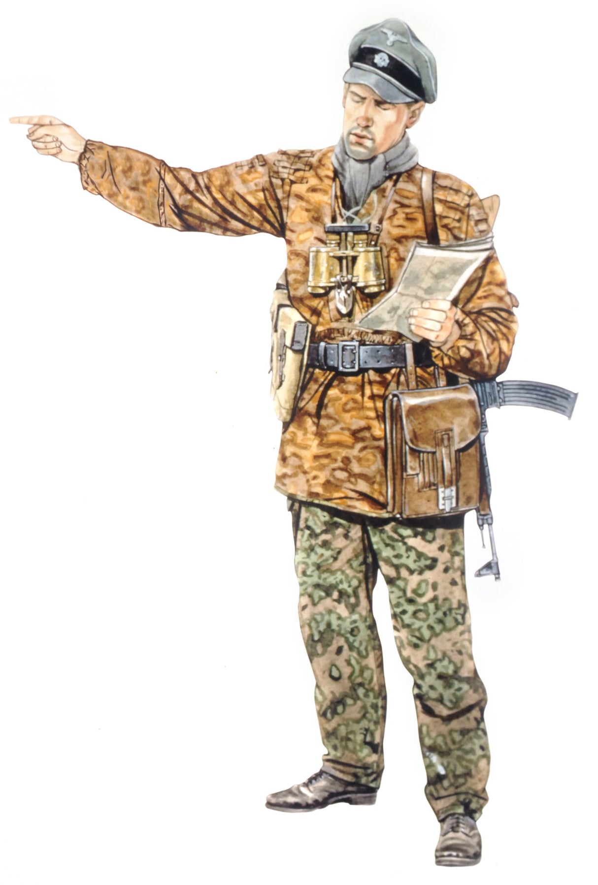 Sturmbannfuhrer (Ardennes 1944) 1/16 Figure