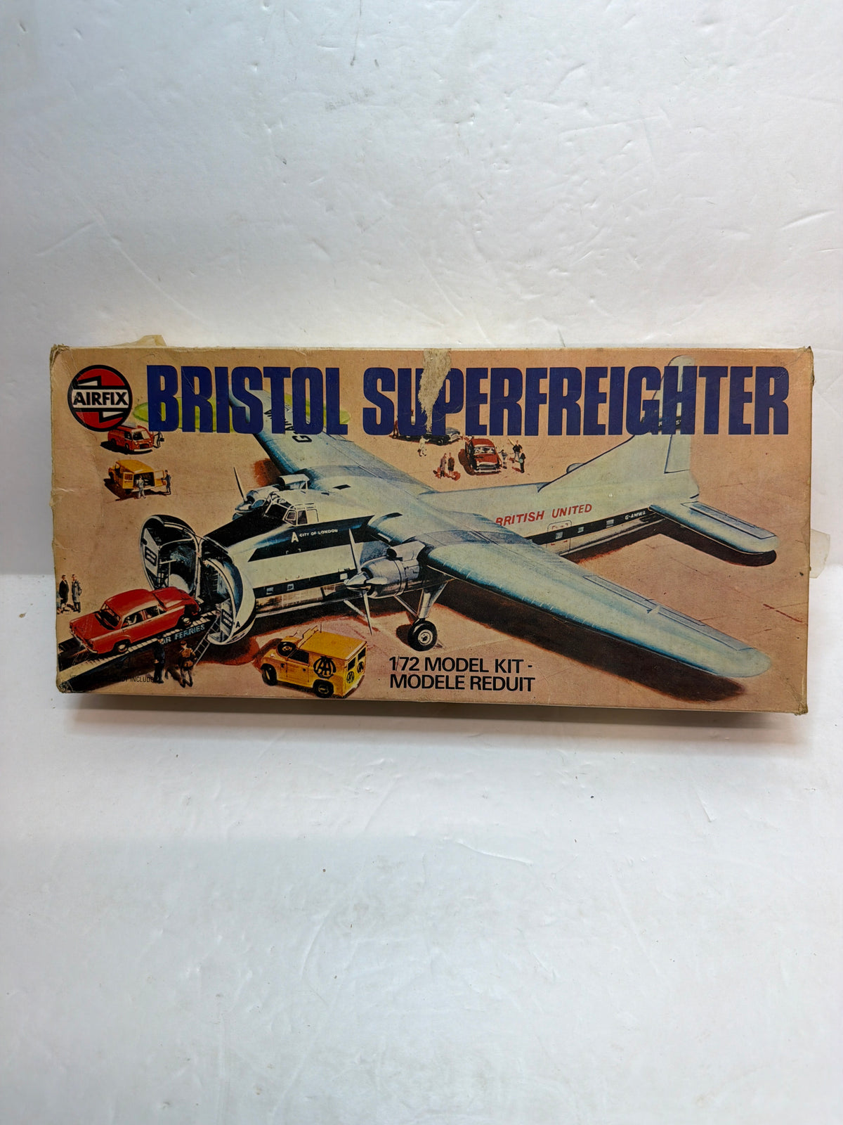 Airfix Bristol Superfreighter Mk.32 1/72 1420 / 582 / 05002-1 Plastic Model Kit Vintage