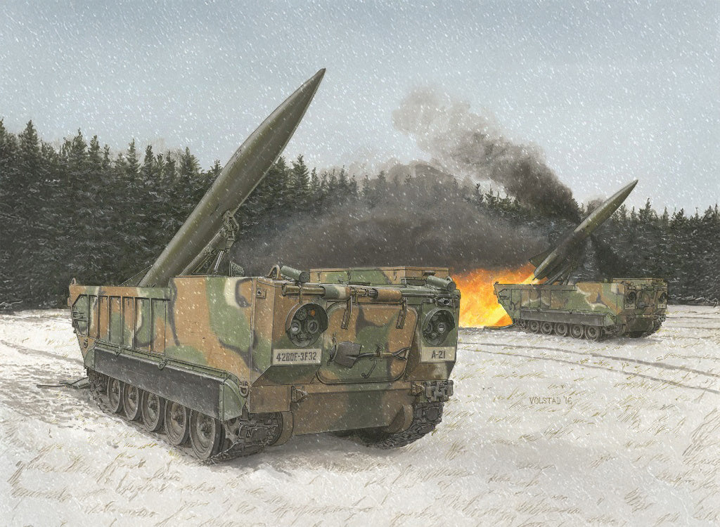 1/35 M752 Tactical Ballistic Missile Launcher & MGM-52 Lance Missile Launcher
