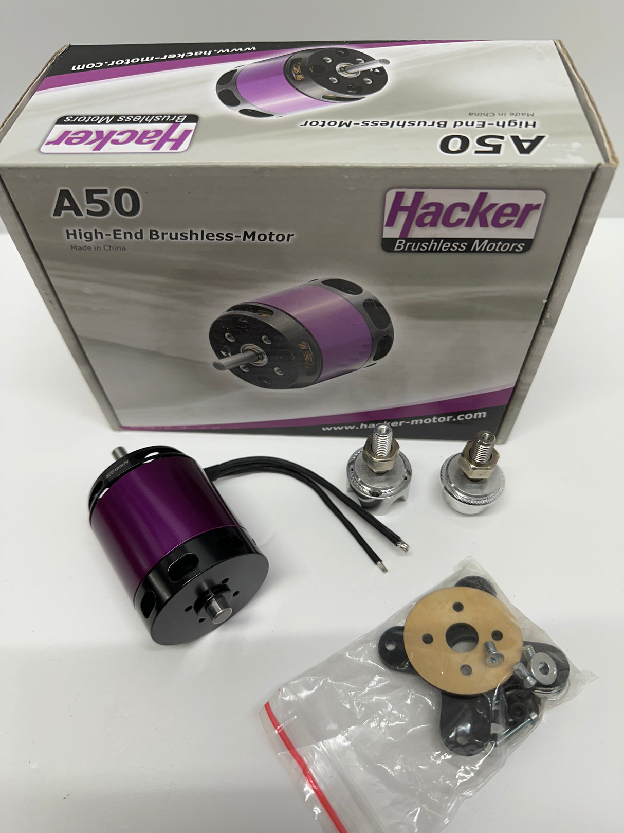 Hacker A50-14L V2.1 Outrunner Brushless Motor 14-pole KV400