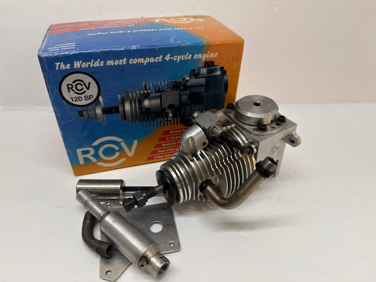RCV 120 SP Four Stroke Glow Engine - Second Hand