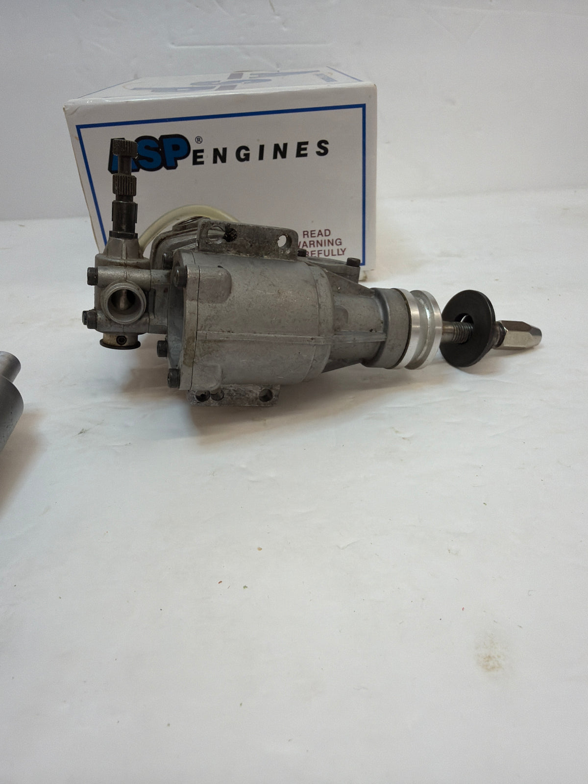 4-stroke ASP 70 engine with silencer second hand