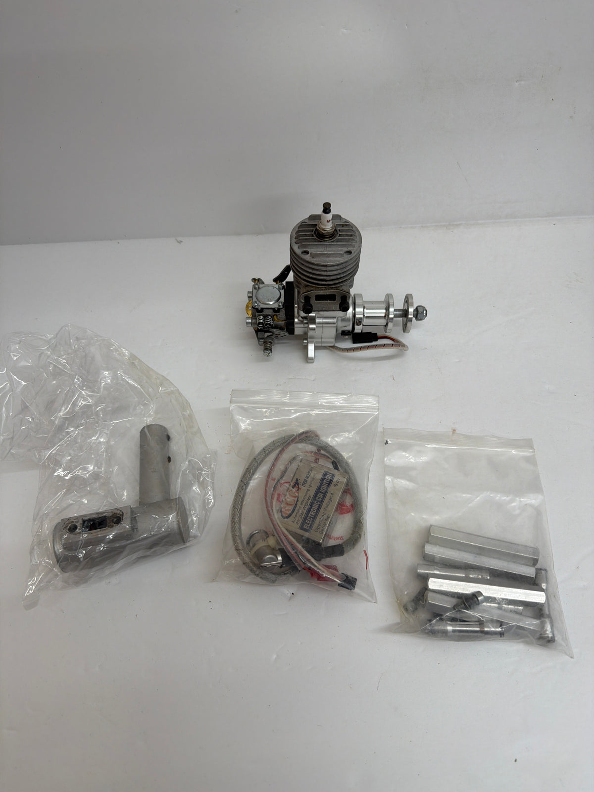 RCGF 15cc Single Cylinder Side Exhaust 2-Stroke Petrol Engine Second Hand