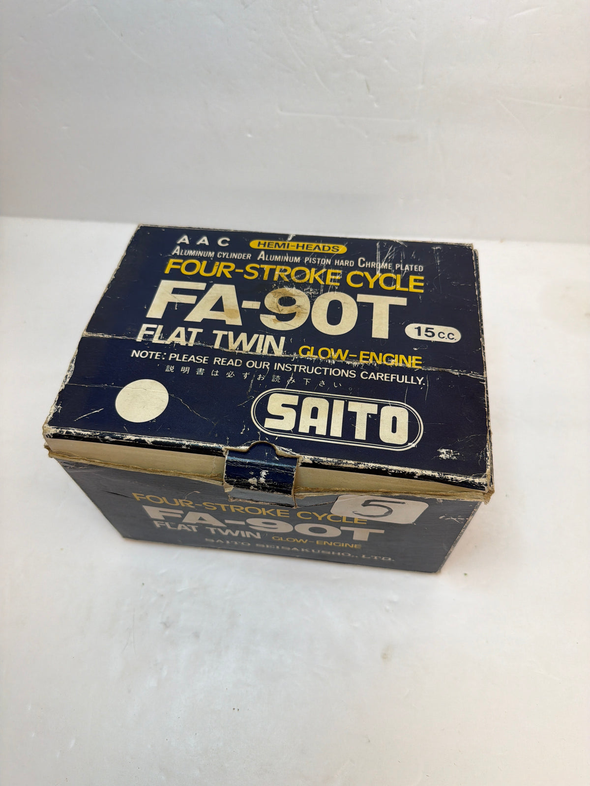 Saito Four Stroke twin FA-90T Second Hand 15cc