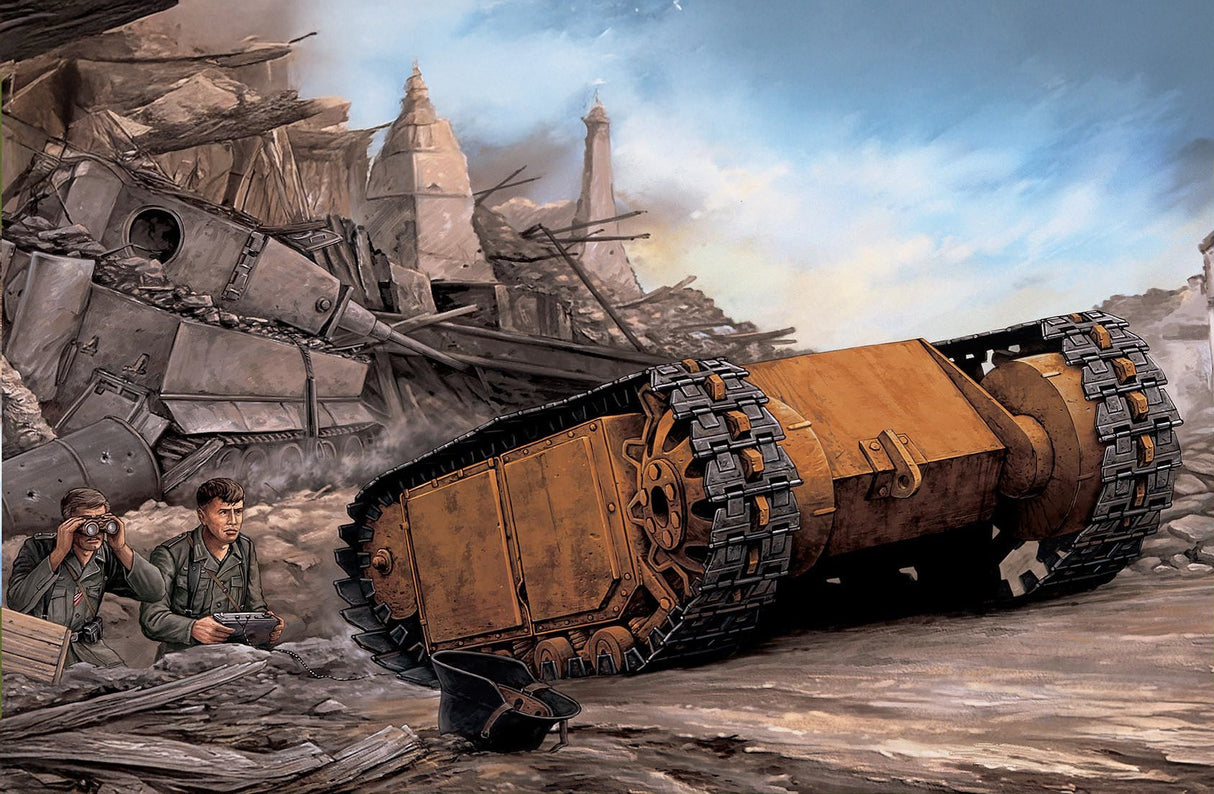 DRAGON 1/35 German Engineers with Goliath Demolition Vehicle