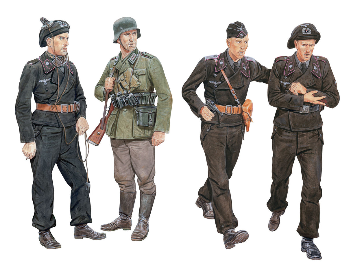 Ghost Division Tank Crew (Blitzkrieg 1940) 4 Figures