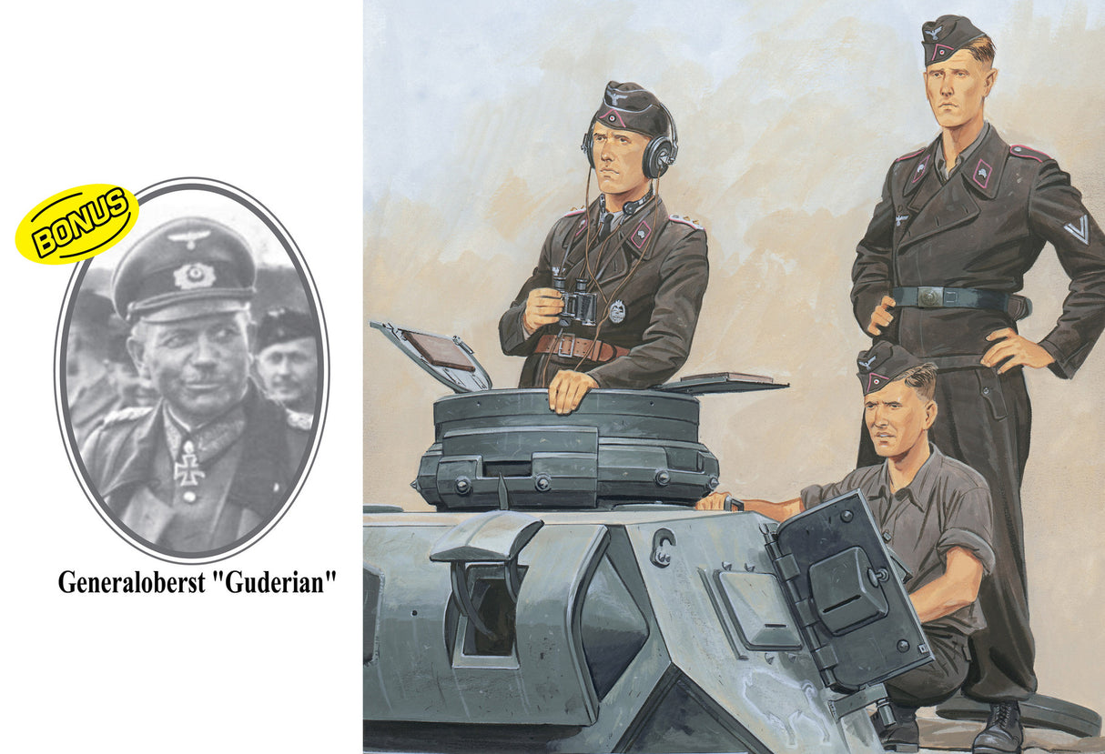 Panzer-Regiment 7 10.Panzer-Division (Smolensk 1941) 4 Figures