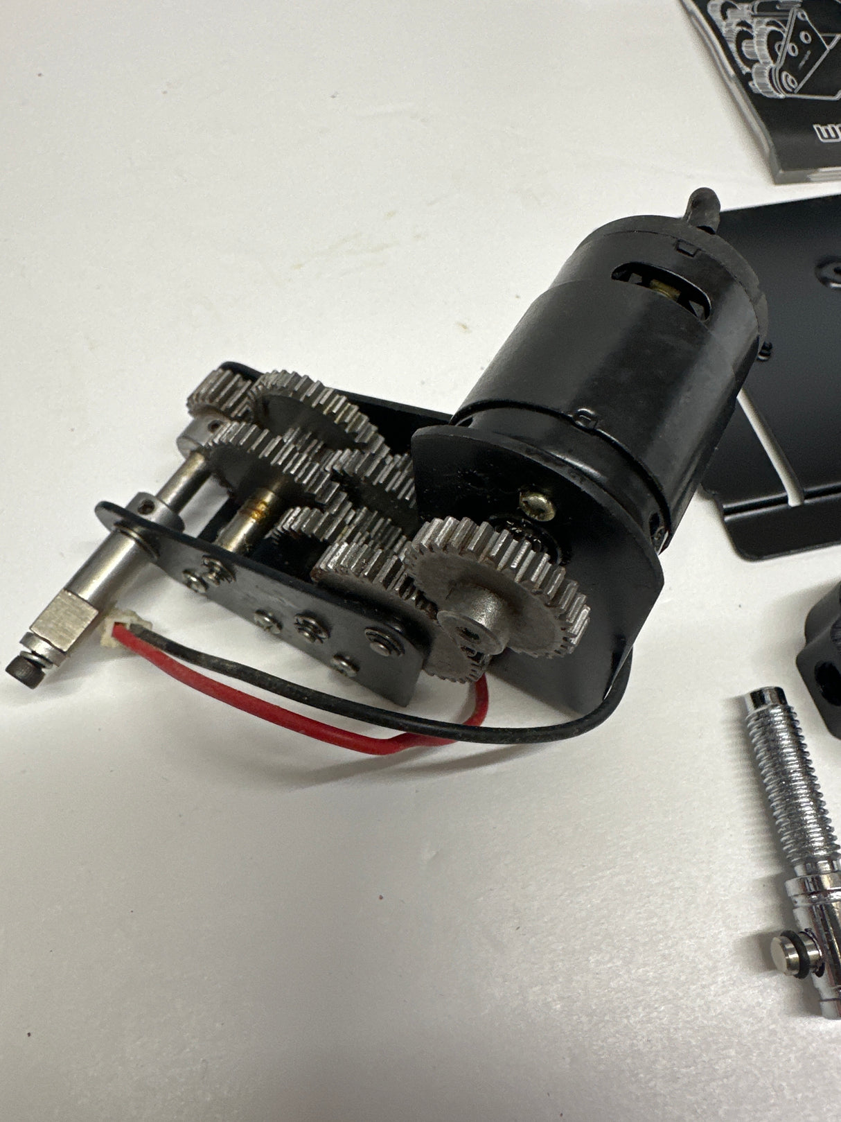 Waltersons- Henglong Tank 3 Speed Short Shaft all Metal Gear Box WT-622010