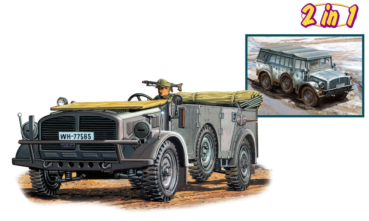 DRAGON 1/72 Heavy Uniform Personnel Vehicle Type 40