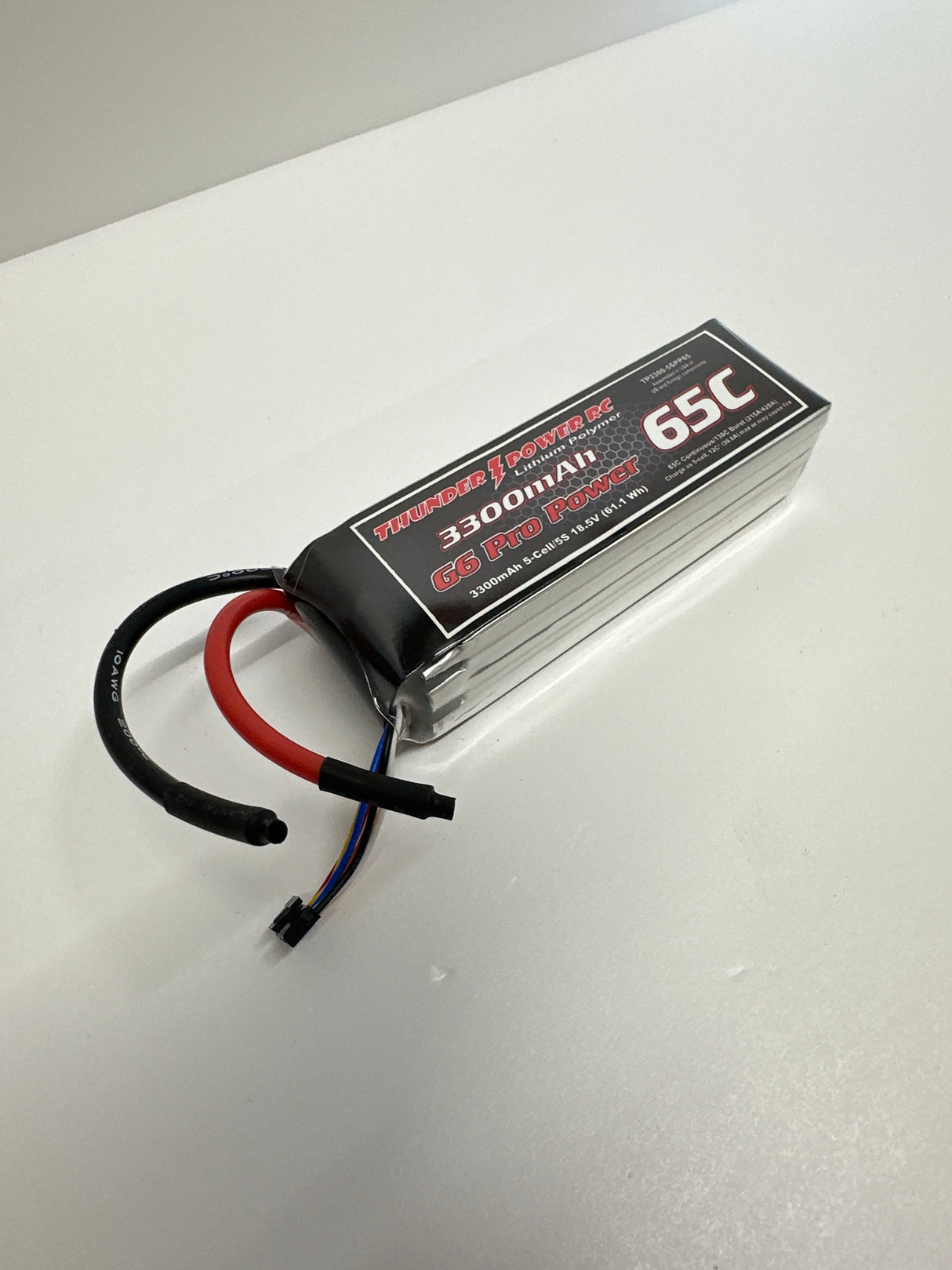 Thunder Power Lipo 18.5v 5 cell 3300mah 65C
