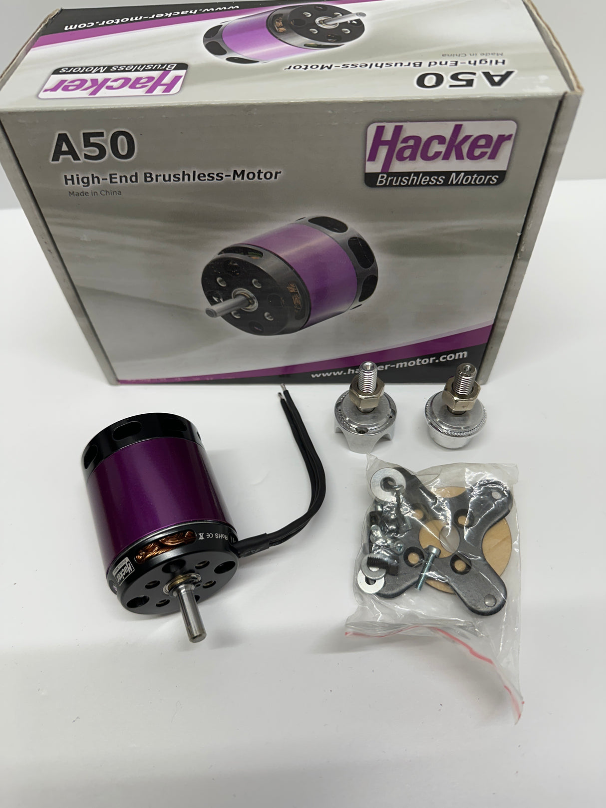 Hacker A50-14L V2.1 Outrunner Brushless Motor 14-pole KV400