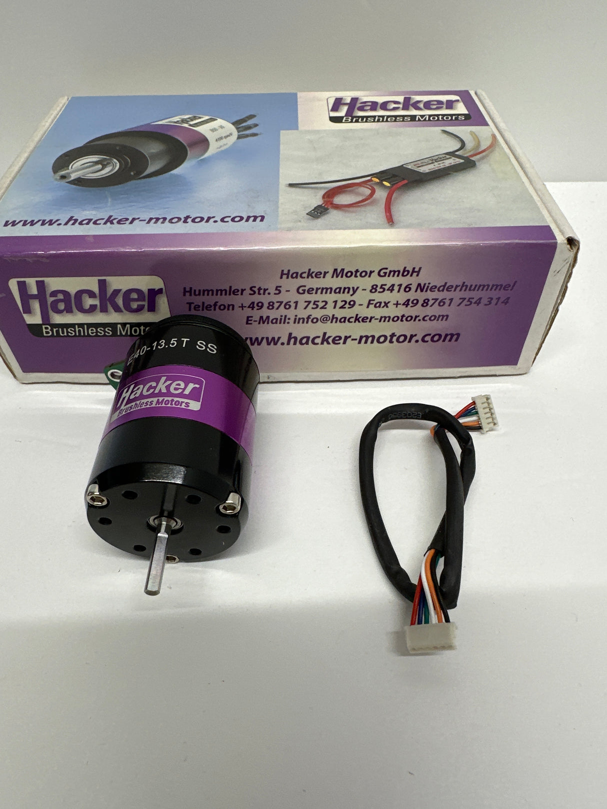 Hacker E40-13.5 Turn RC Car Motor Inrunner Brushless Motor