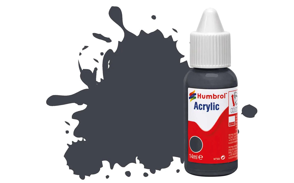 Humbrol Acrylic Paints No. 32 Dark Grey Matt DB0032
