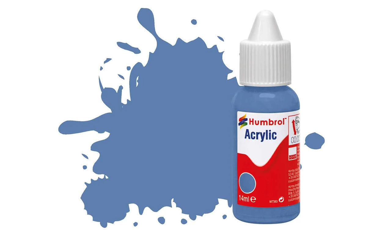 Humbrol Acrylic Paints No. 109 WW1 Blu Matt DB0109
