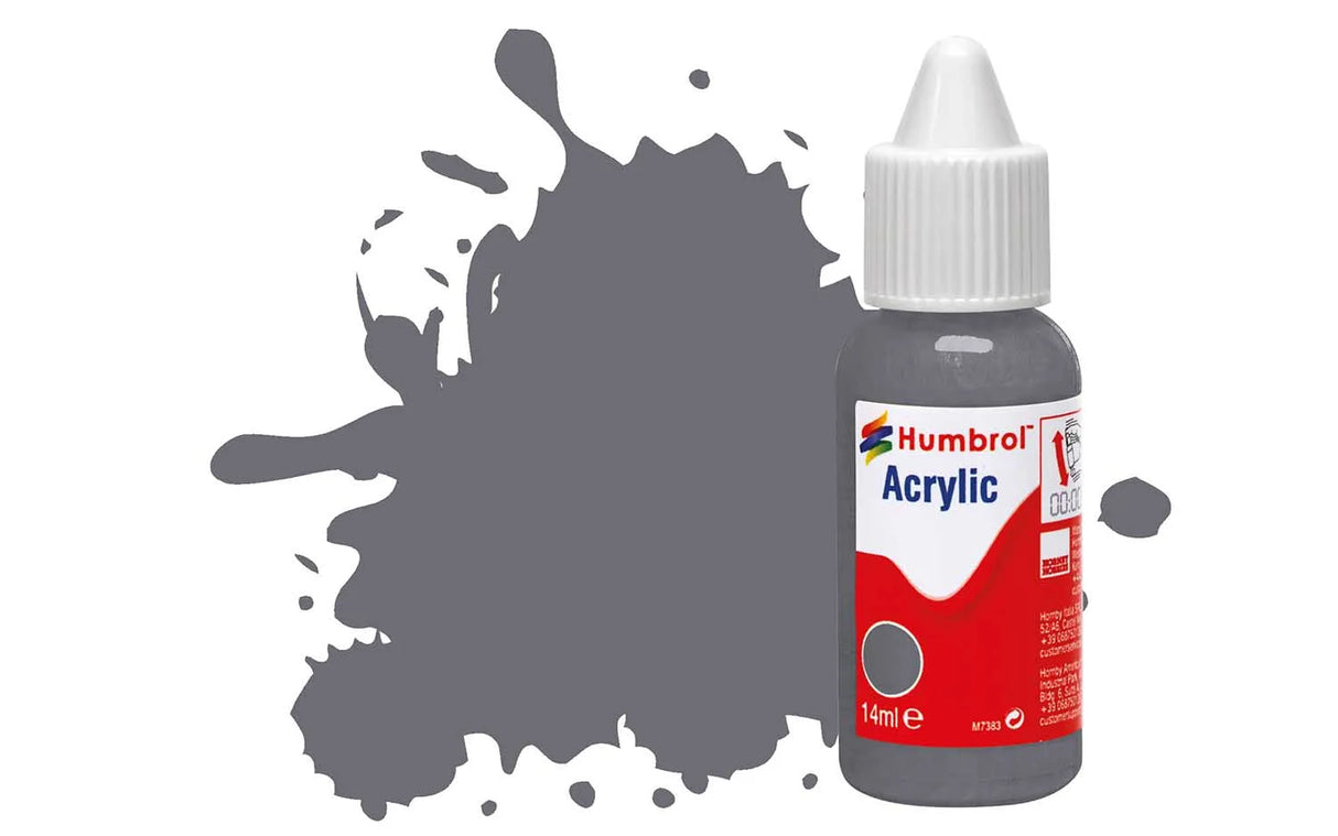 Humbrol Acrylic Paints No. 123 Extra dark Sea Grey Satin DB0123