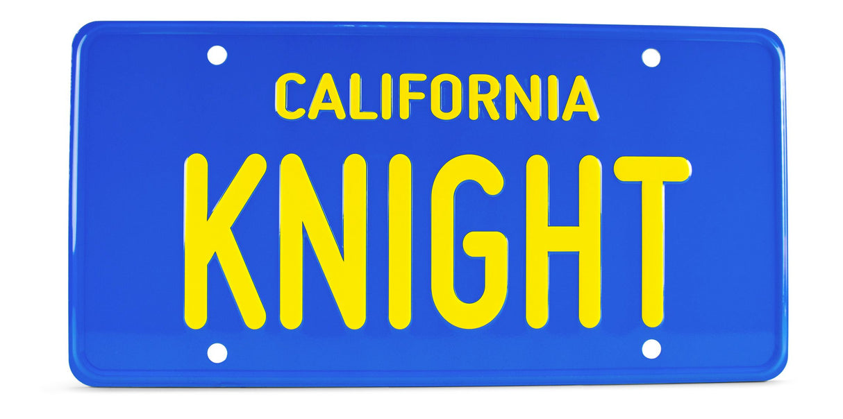 Doctor Collector Licensed Collectables - Knight Rider Replica License plate