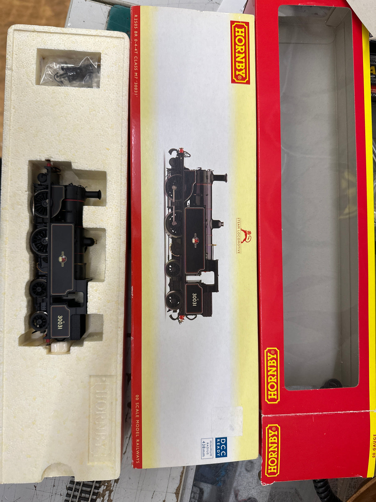 Hornby R2505 Class M7 0-4-4t Locomotive 30031 BR Black R2505