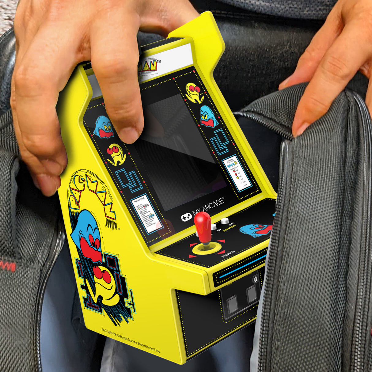 Pac-Man Micro Player Pro 6.7 inch Portable Retro Arcade by My Arcade DGUNL4194 PRE ORDER - COMMING SOON