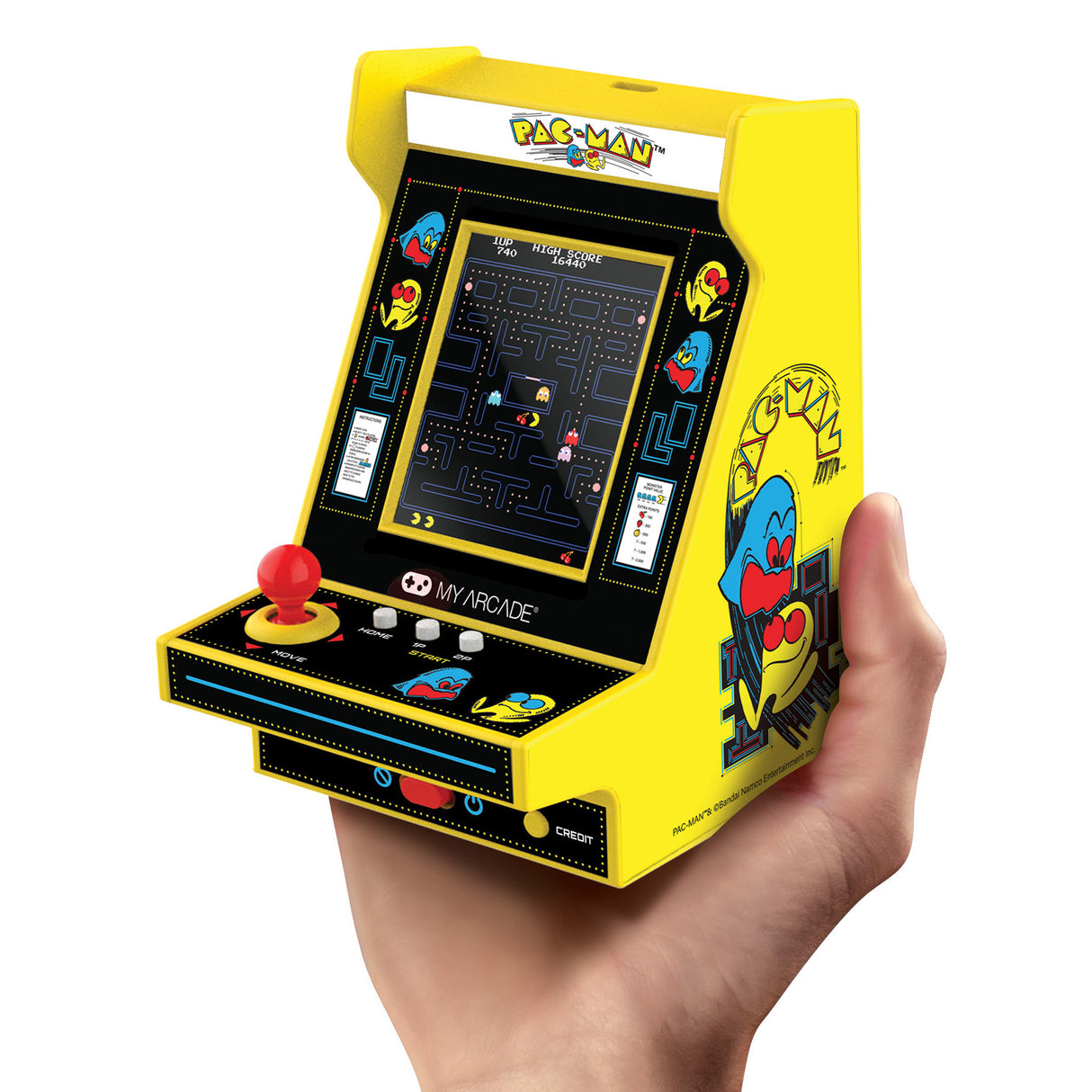 Pac-Man Nano Player Pro 4.8 Inch Portable Retro Arcade by My Arcade DGUNL4196 PRE ORDER - COMMING SOON