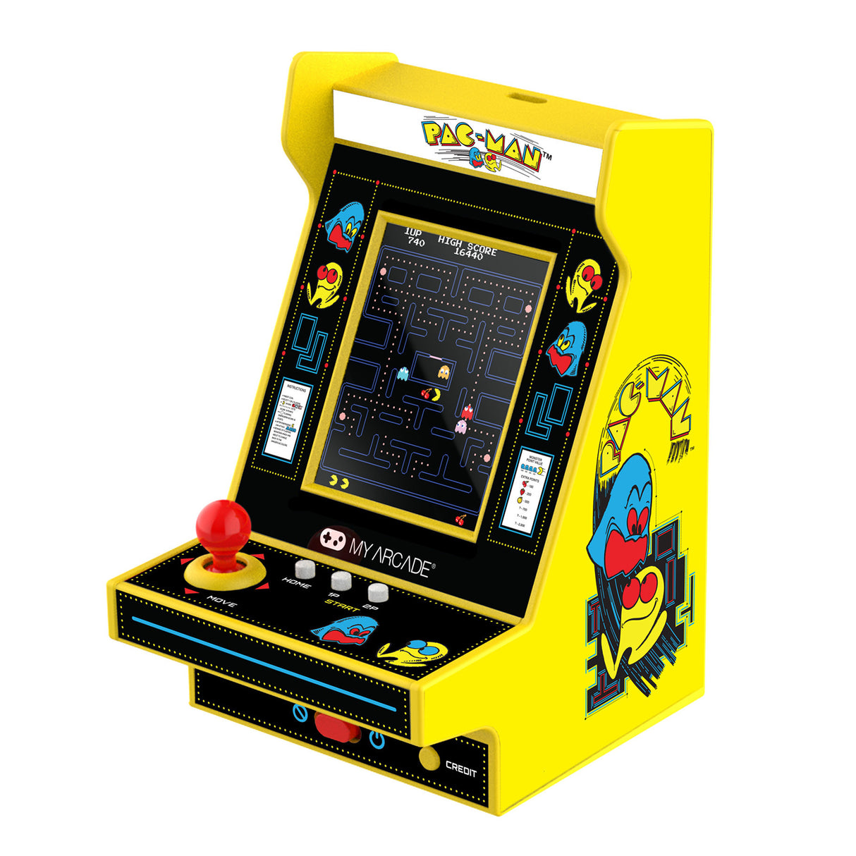 Pac-Man Nano Player Pro 4.8 Inch Portable Retro Arcade by My Arcade DGUNL4196 PRE ORDER - COMMING SOON