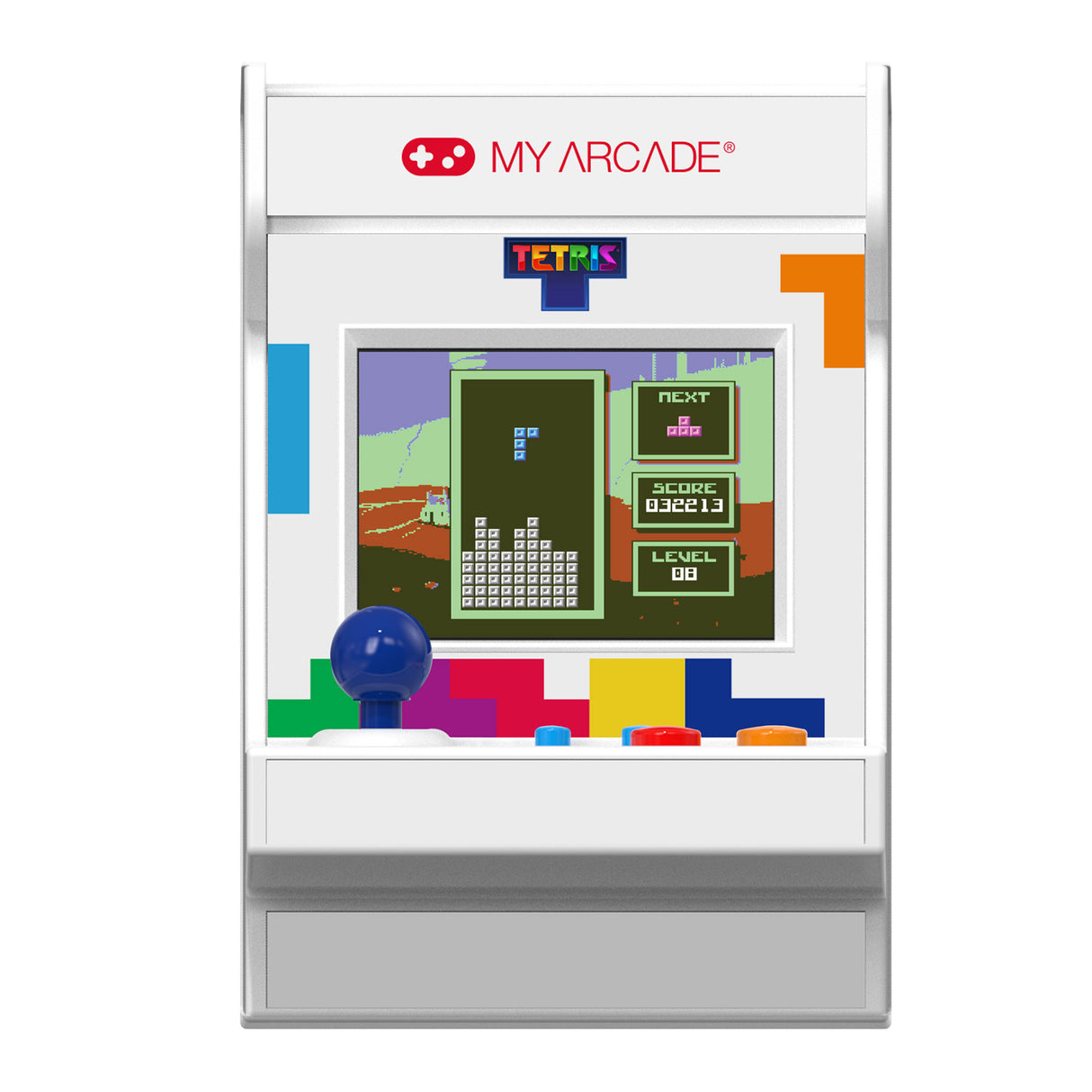 Tetris Pico Player 3.7 inch Portable Retro Arcade (101 Games in 1) by My Arcade DGUNL7027 PRE ORDER - COMMING SOON