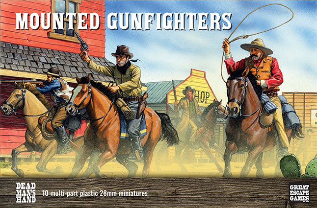 DMHP004 DEAD MANS HAND MOUNTED GUNFIGHTERS