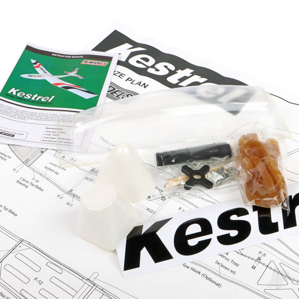 DPR Kestrel Glider / Motor Glider Kit Version 1.52m / 60in