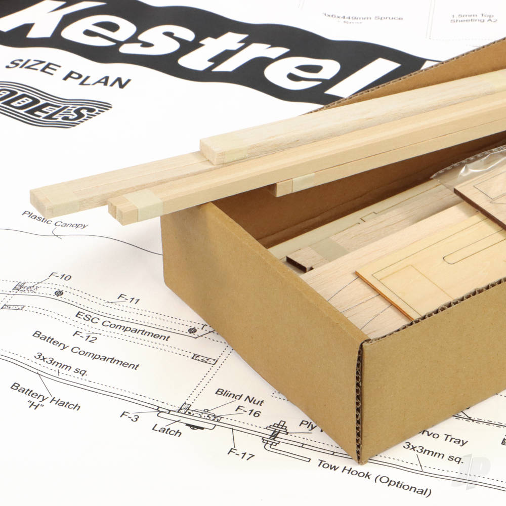 DPR Kestrel Glider / Motor Glider Kit Version 1.52m / 60in