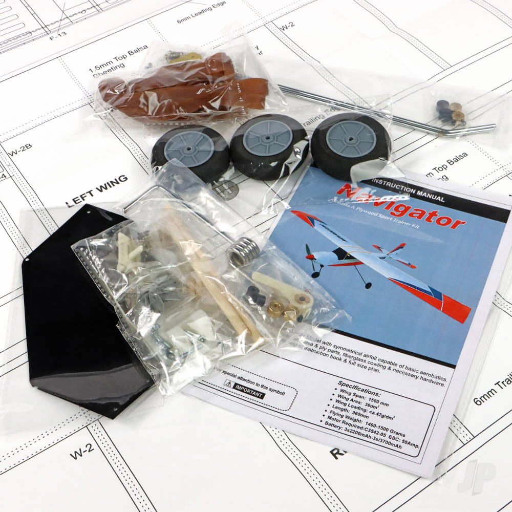 DPR Navigator Trainer - 3S Electric 1.5m / 59in Kit