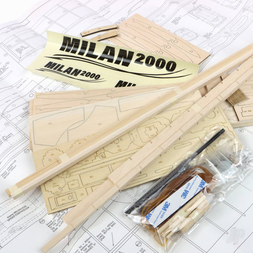 DPR Milan 2000 Motor Glider (Kit) 2.0m / 79in