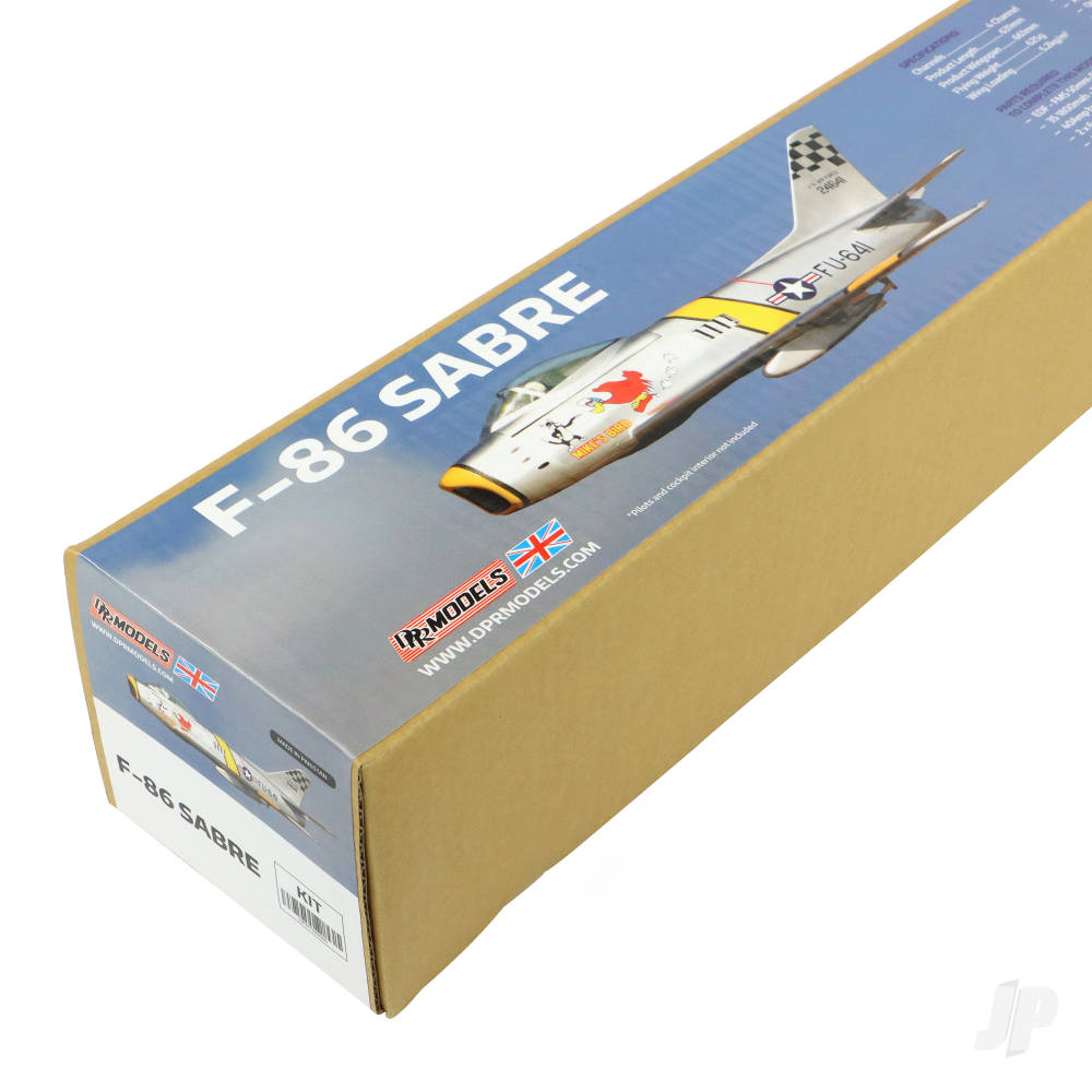 DPR F-86 Sabre EDF Jet Kit (50mm / 3S) 661mm / 26in